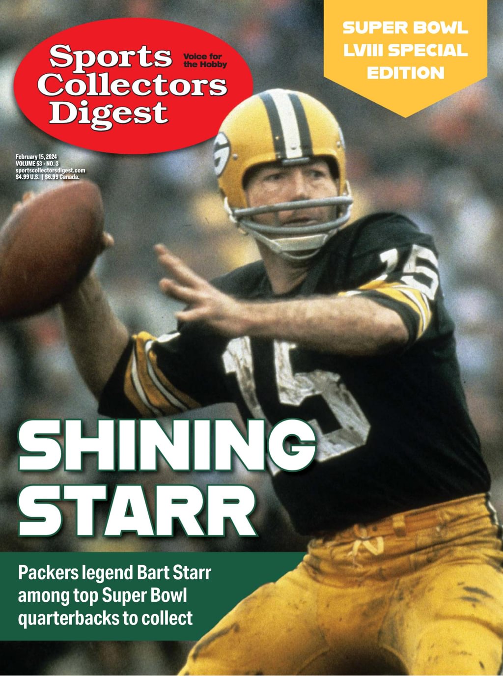 Sports-Collectors-Digest February 15, 2024 Issue Cover