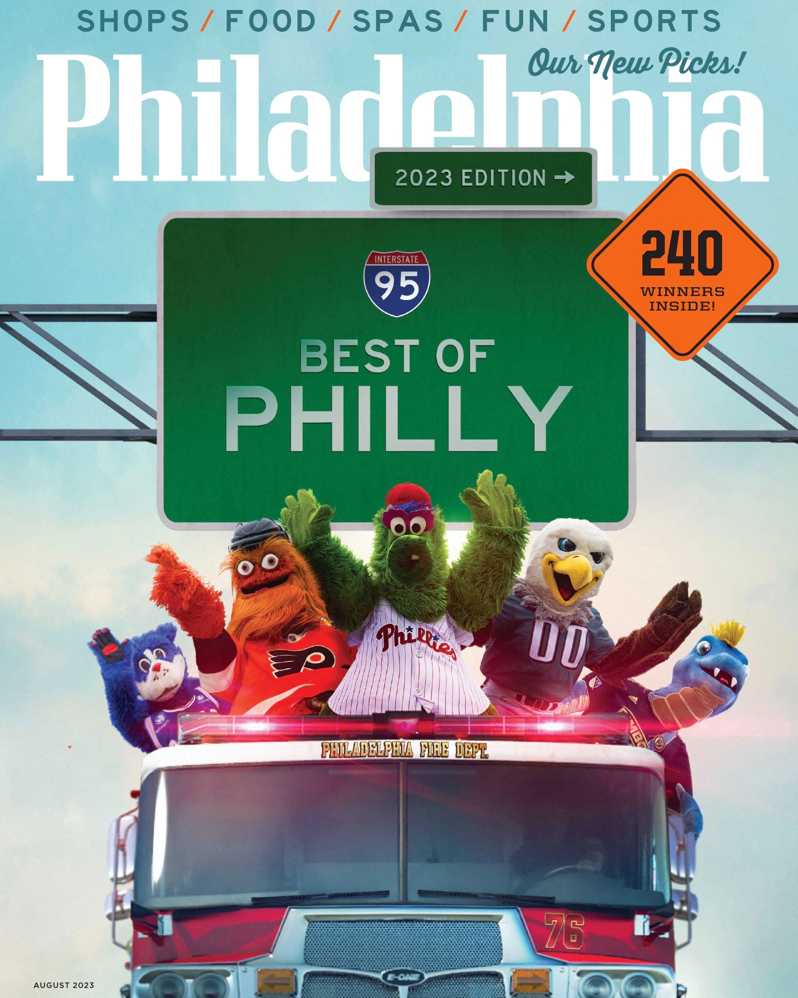 Philadelphia-Magazine August 01, 2023 Issue Cover