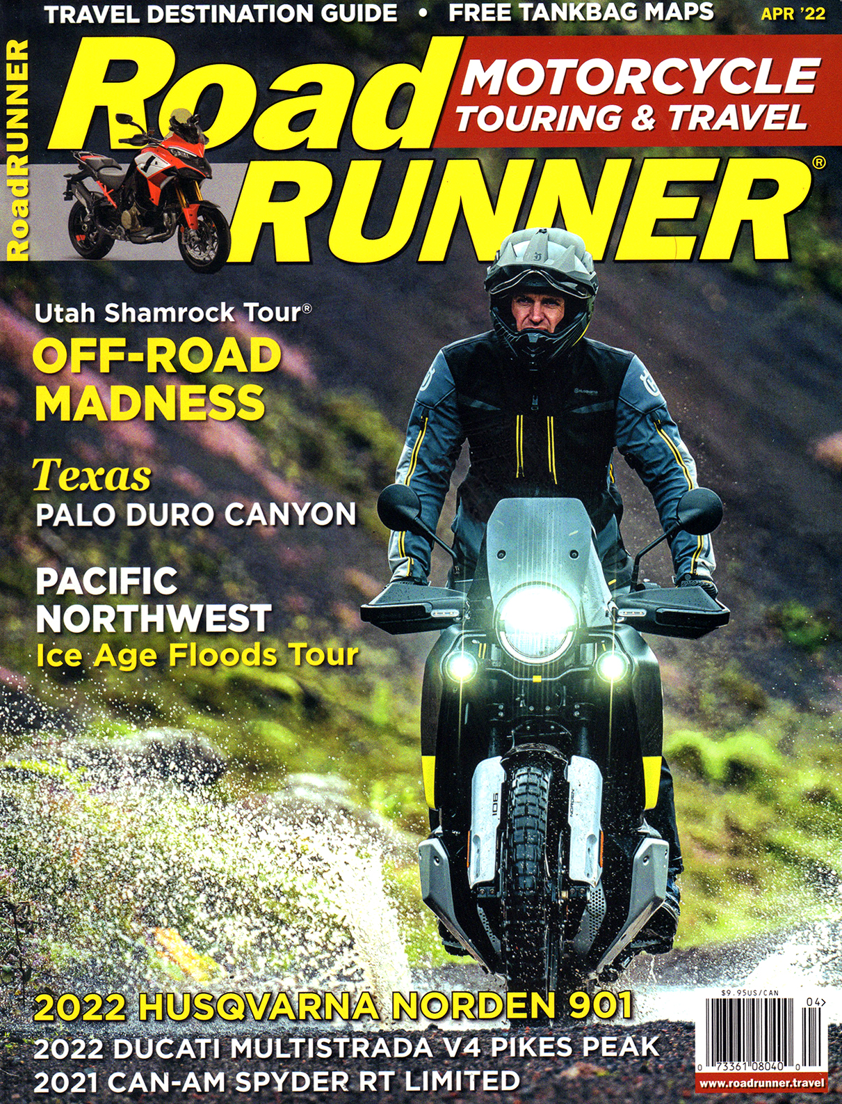 Road-RUNNER-Motorcycle-and-Touring April 01, 2022 Issue Cover