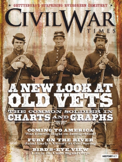 Civil War Times August 01, 2016 Issue Cover