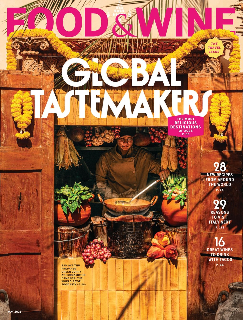 Food-and-Wine May 01, 2025 Issue Cover
