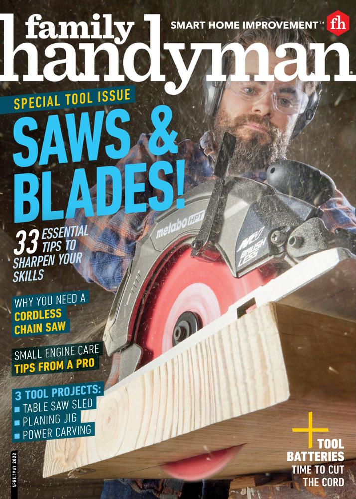 The-Family-Handyman April 01, 2022 Issue Cover