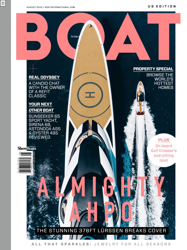 Boat-International-US August 01, 2022 Issue Cover