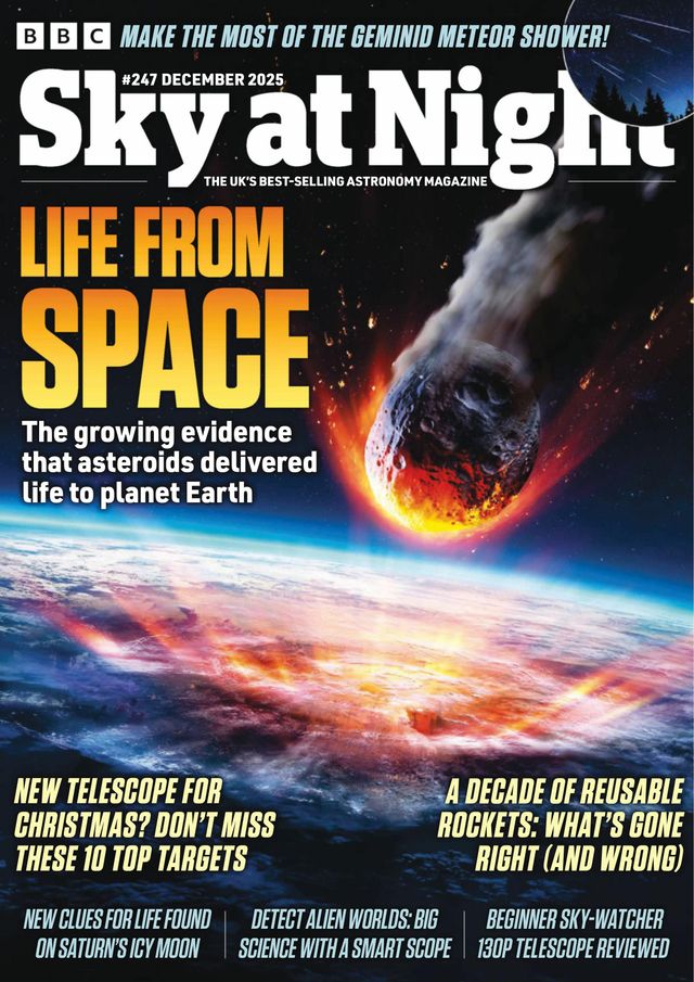 BBC Sky at Night December 01, 2025 Issue Cover