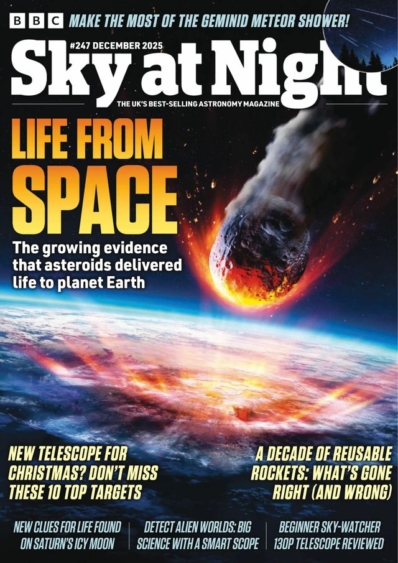 BBC Sky at Night December 01, 2025 Issue Cover