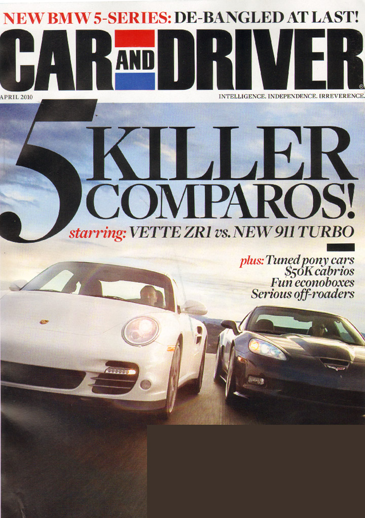 Car-And-Driver April 01, 2010 Issue Cover
