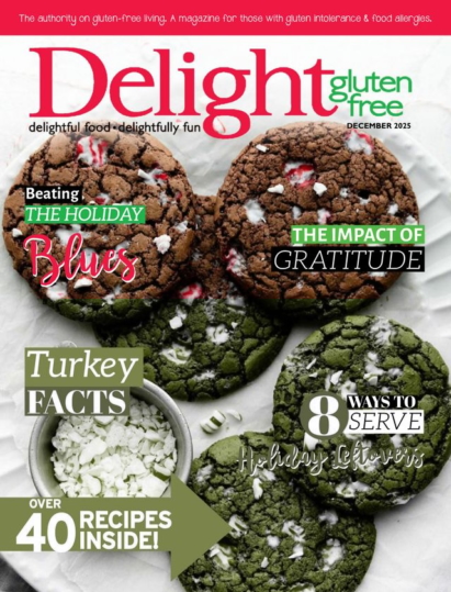 Delight Gluten Free December 01, 2025 Issue Cover
