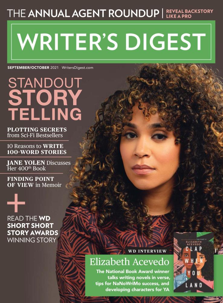 Writers-Digest September 01, 2021 Issue Cover