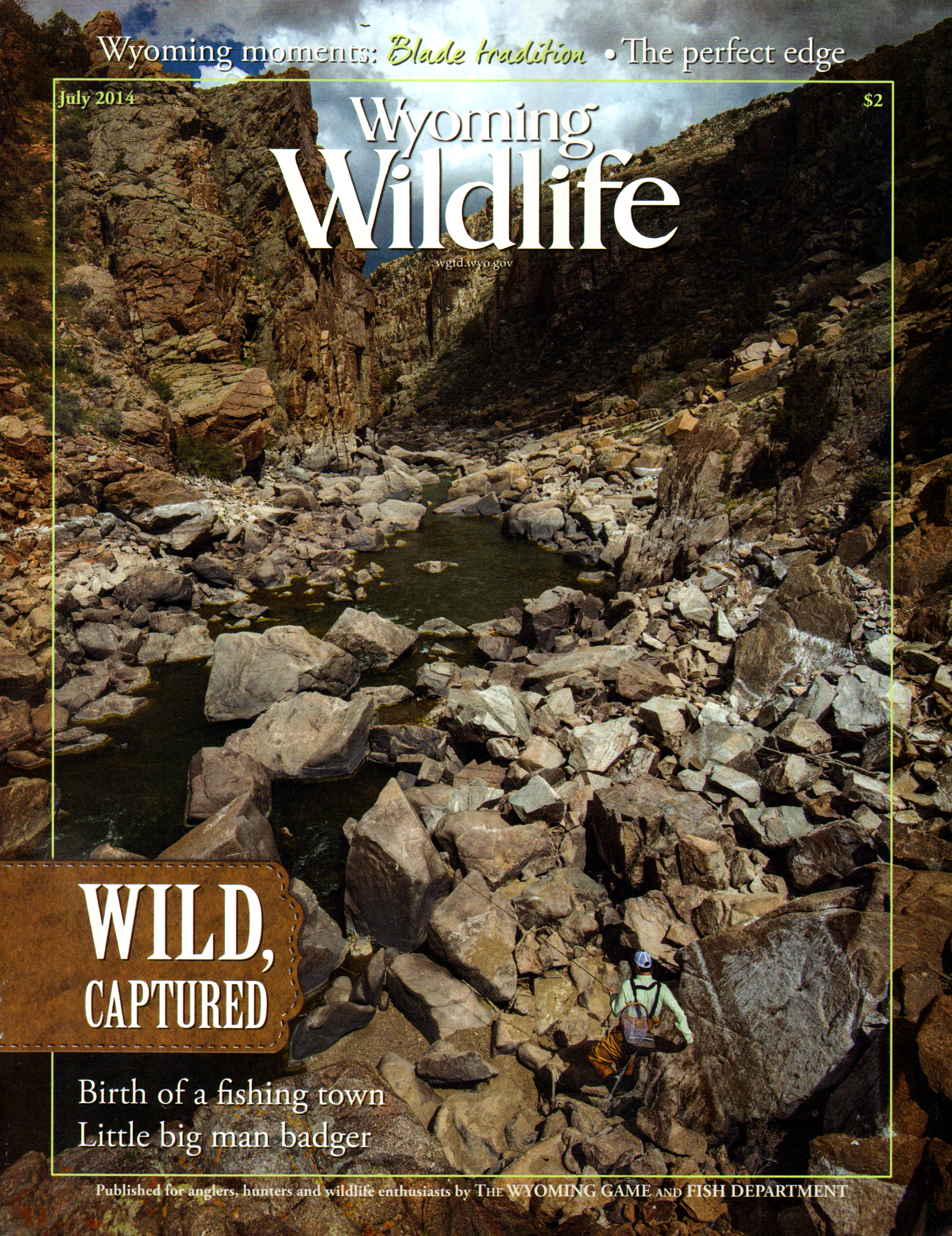 Wyoming-Wildlife July 01, 2014 Issue Cover