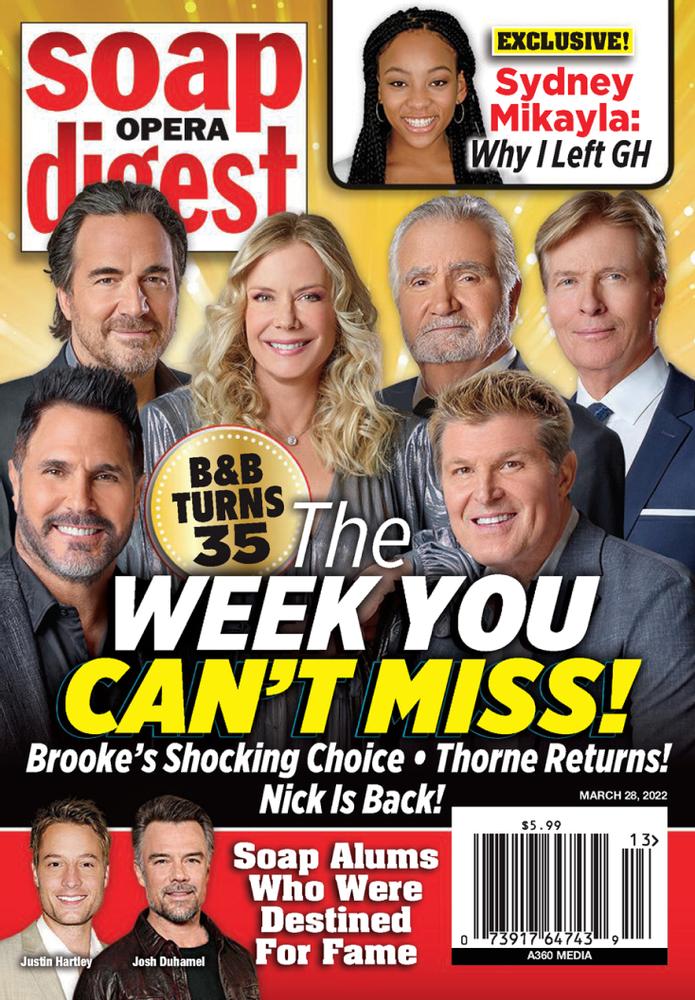 Soap-Opera-Digest March 28, 2022 Issue Cover