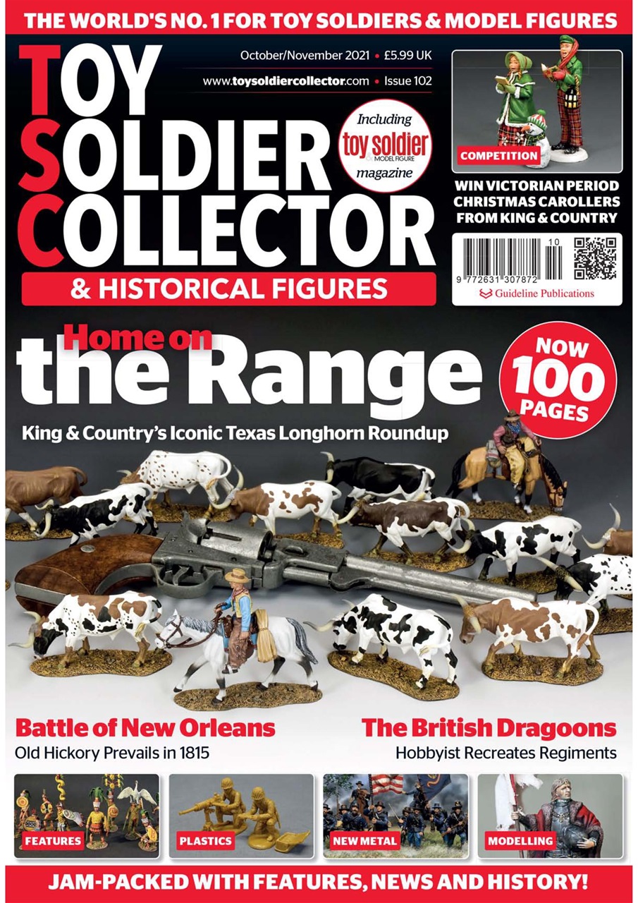 Toy-Soldier-Collector-and-Historical-Figures October 01, 2021 Issue Cover