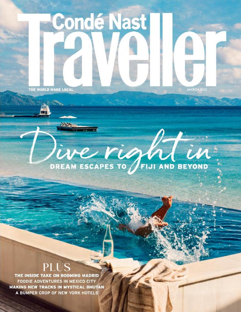 Condé-Nast-Traveller-UK-Edition March 01, 2023 Issue Cover