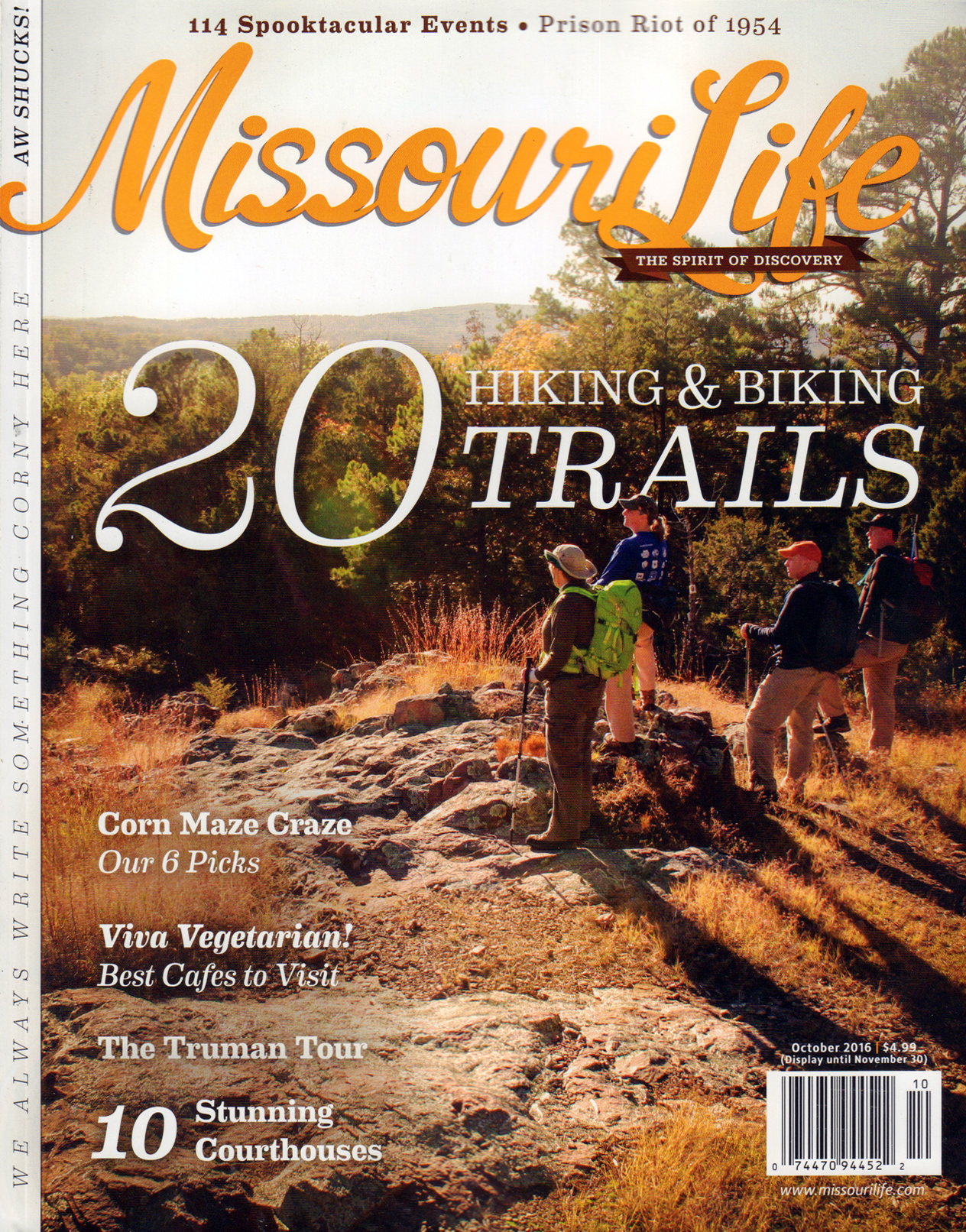 Missouri-Life October 01, 2016 Issue Cover