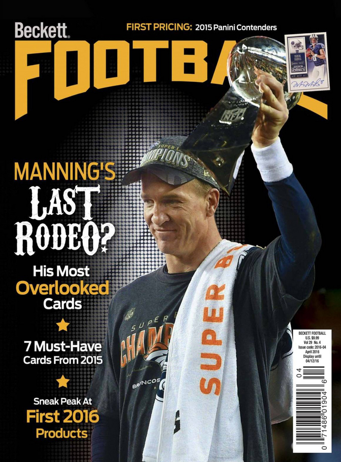 Beckett-Football April 01, 2016 Issue Cover