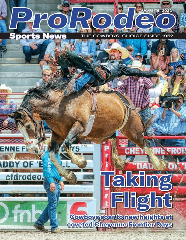 Pro-Rodeo-Sports-News August 05, 2022 Issue Cover