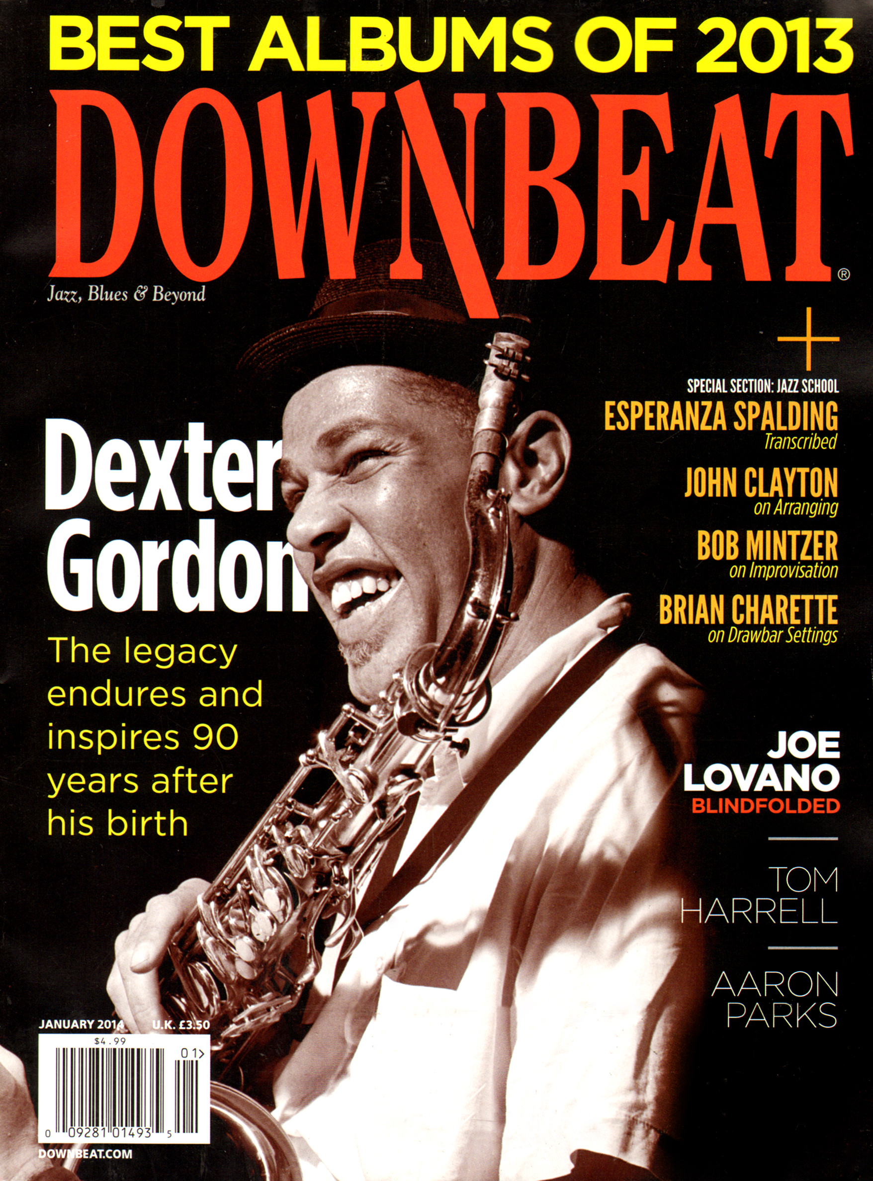 DownBeat January 01, 2014 Issue Cover