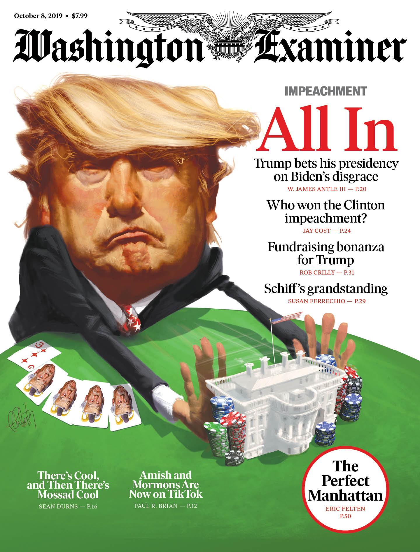 Washington-Examiner October 08, 2019 Issue Cover