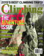 Climbing-Magazine November 01, 2015 Issue Cover
