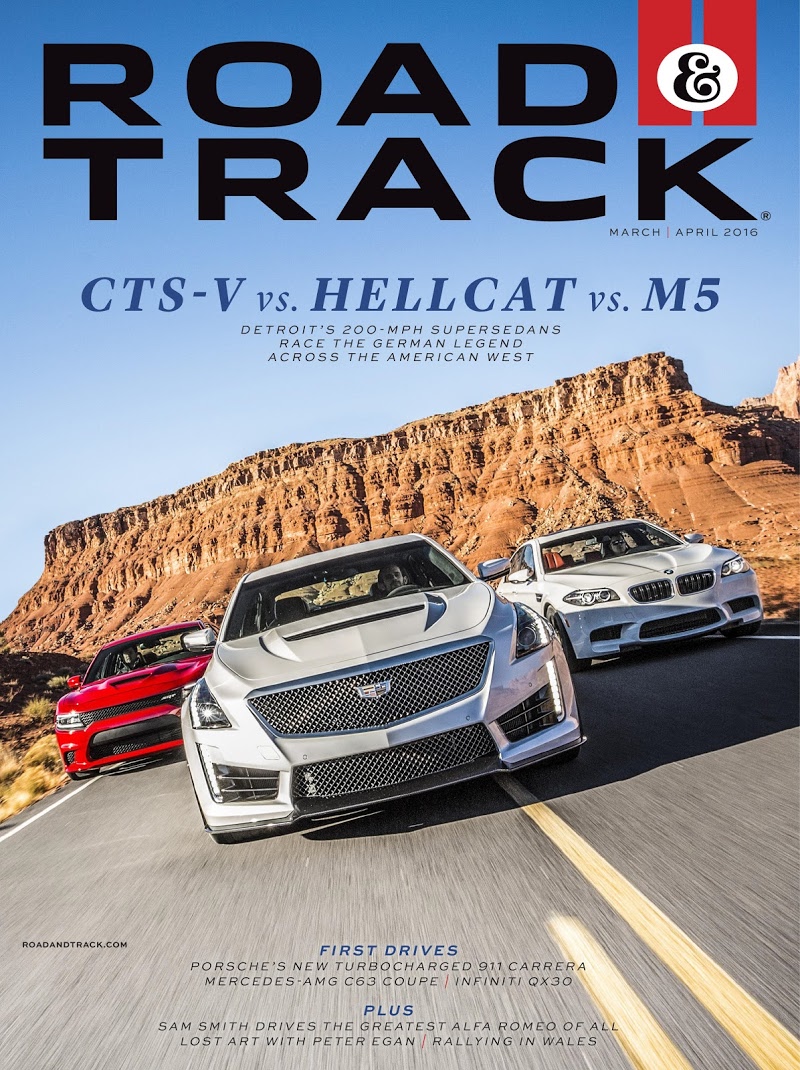 Road-and-Track March 01, 2016 Issue Cover