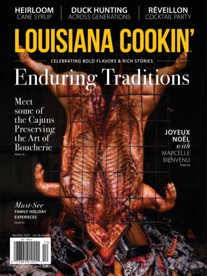 Louisiana Cookin' November 01, 2025 Issue Cover