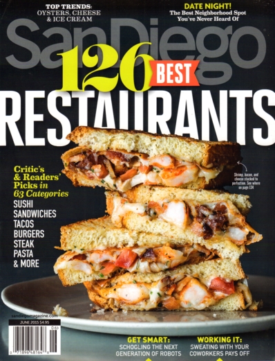 San Diego June 01, 2015 Issue Cover