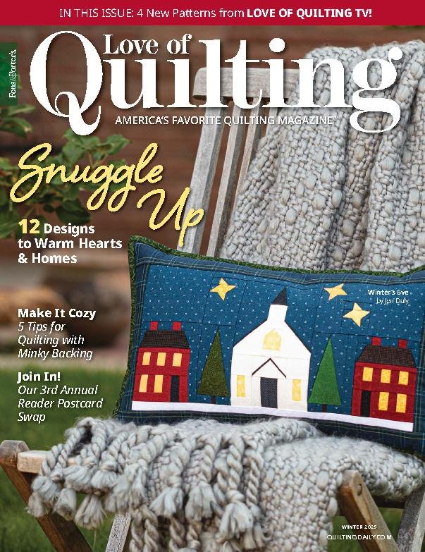 Fons-and-Porters-Love-of-Quilting December 01, 2024 Issue Cover