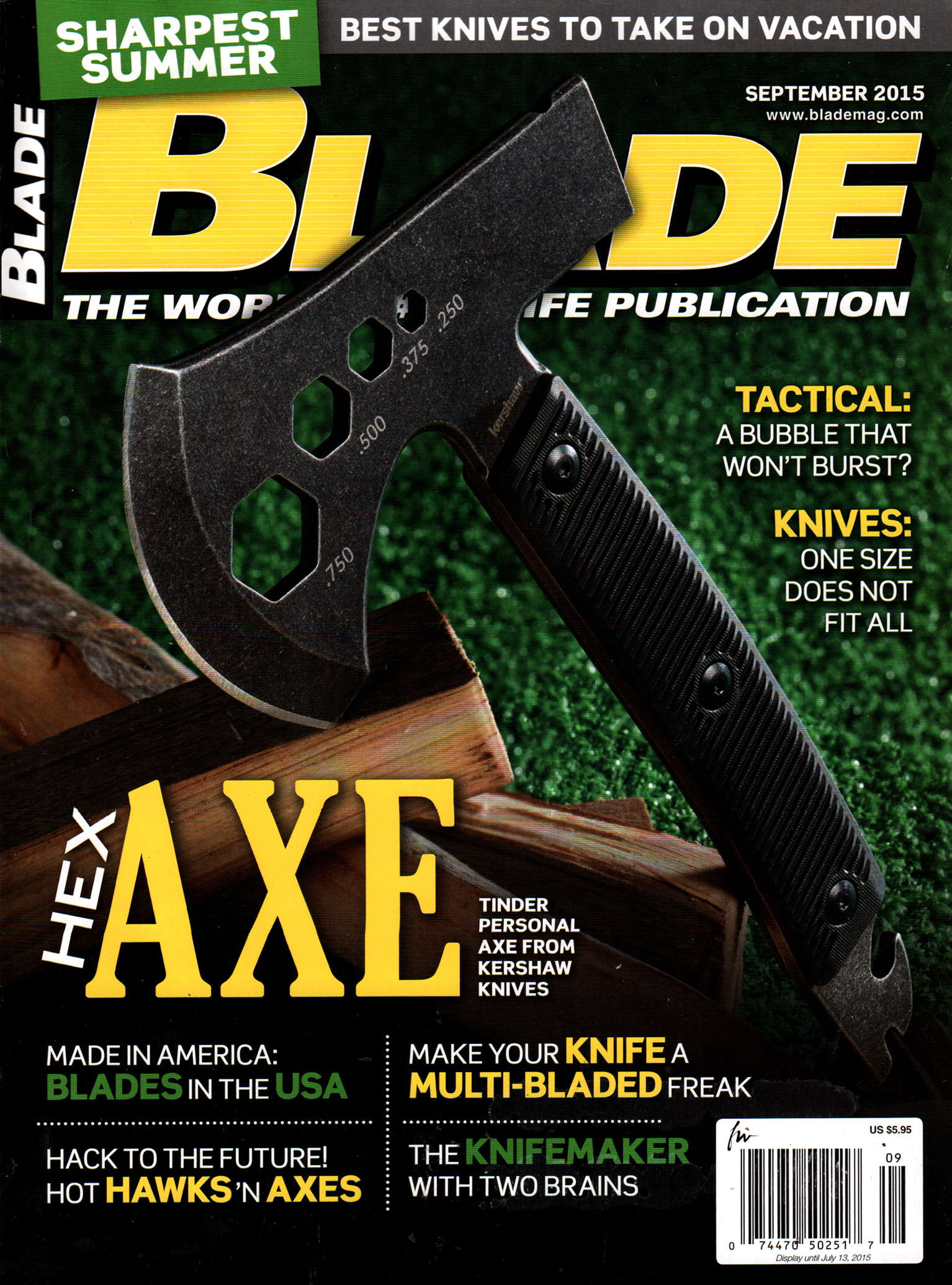 Blade September 01, 2015 Issue Cover