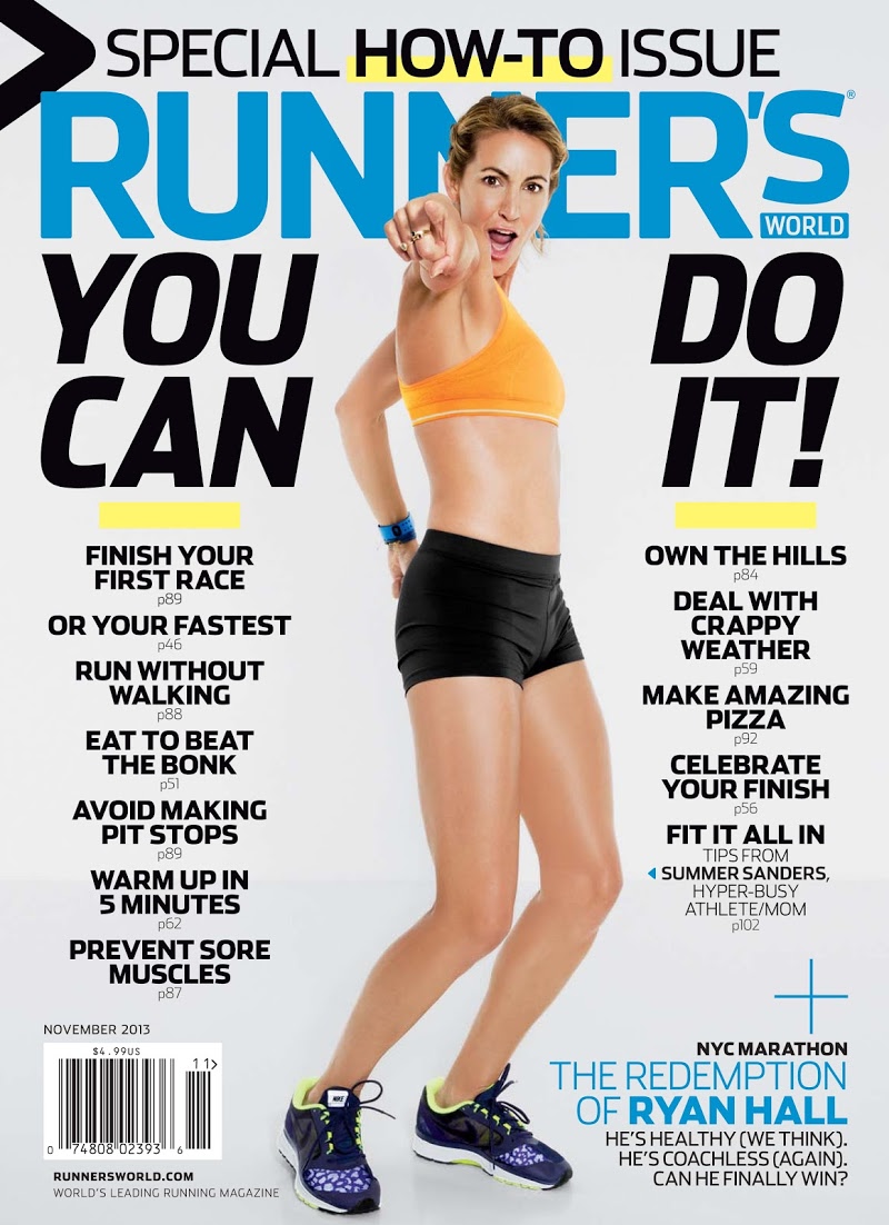 Runners-World November 01, 2013 Issue Cover