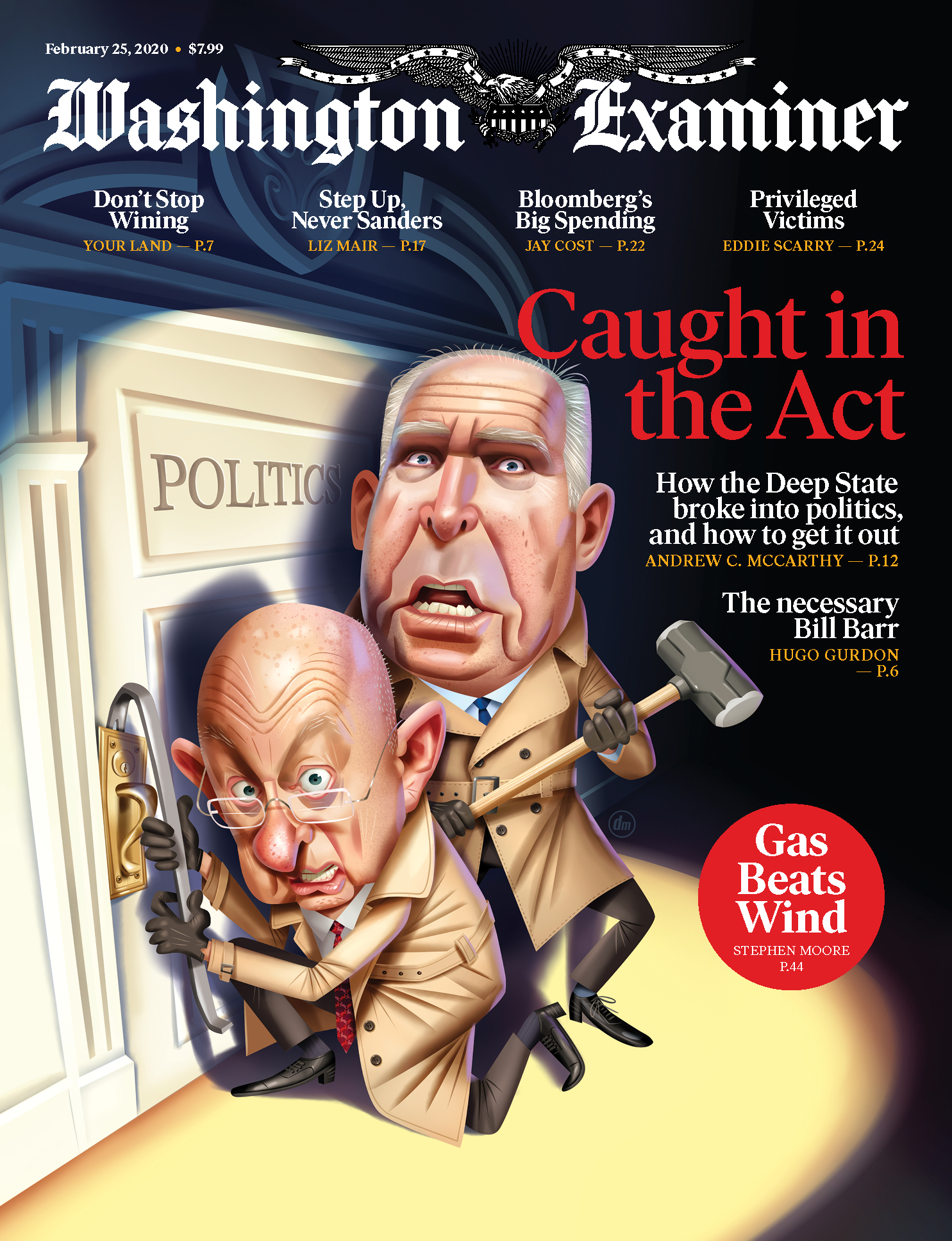 Washington-Examiner February 25, 2020 Issue Cover