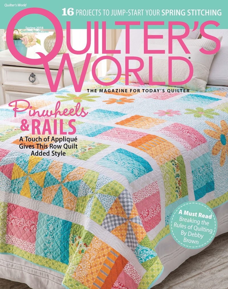 Quilters-World March 01, 2018 Issue Cover