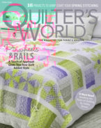 Quilters-World March 01, 2018 Issue Cover