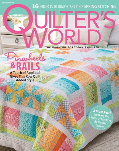 Quilter's World March 01, 2018 Issue Cover