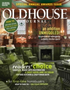 Old-House-Journal December 01, 2020 Issue Cover