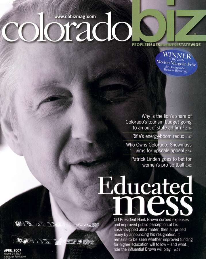 Coloradobiz April 01, 2007 Issue Cover
