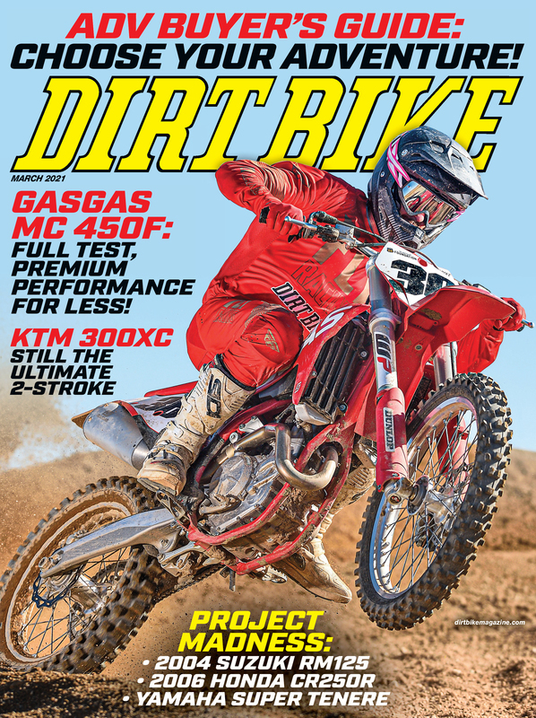 Dirt-Bike March 01, 2021 Issue Cover