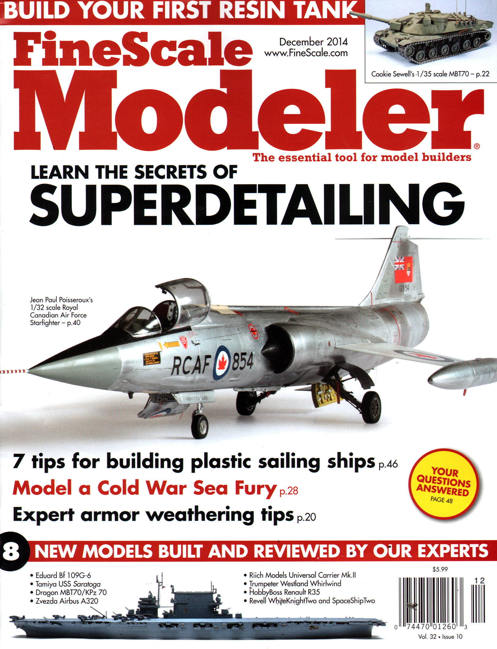 Finescale-Modeler December 01, 2014 Issue Cover