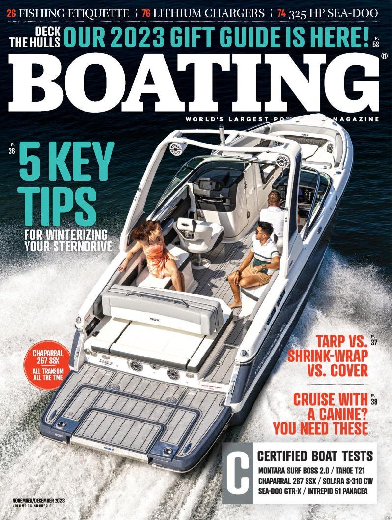 Boating November 01, 2023 Issue Cover
