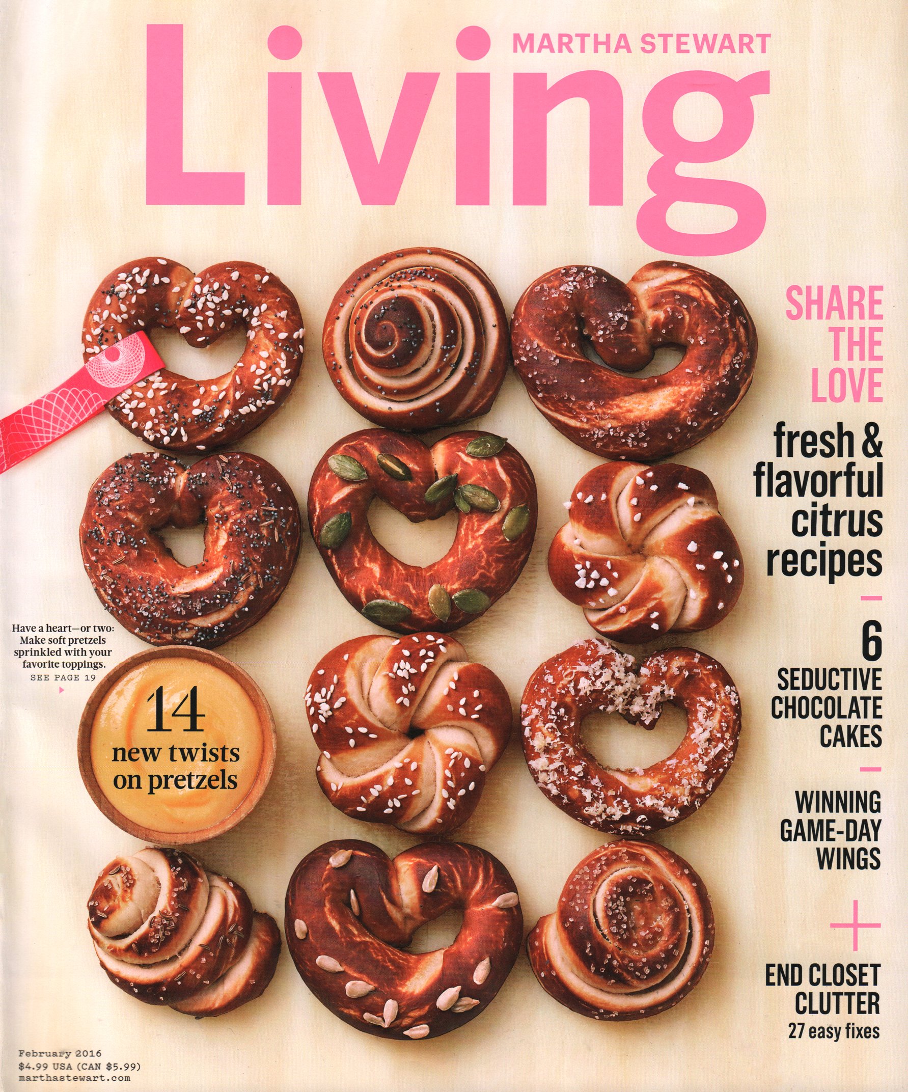 Martha-Stewart-Living February 01, 2016 Issue Cover