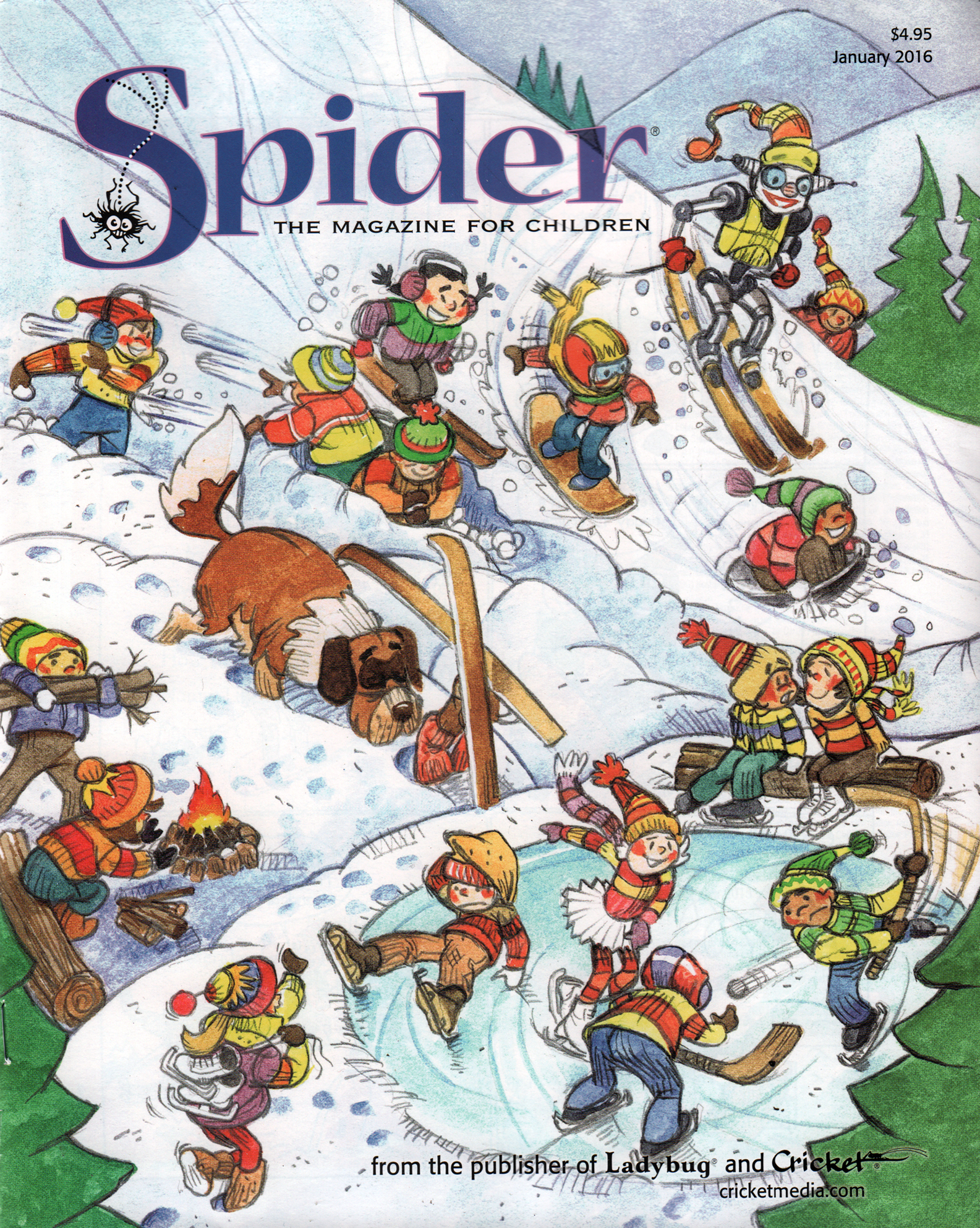 Spider January 01, 2016 Issue Cover
