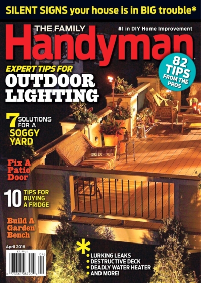 The Family Handyman April 01, 2016 Issue Cover