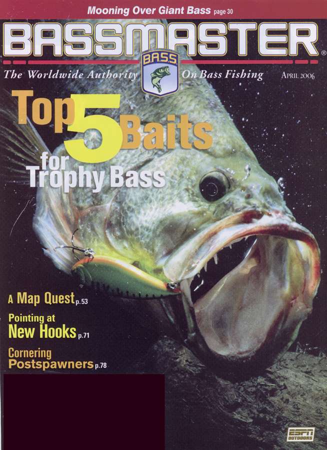 Bassmaster April 01, 2006 Issue Cover