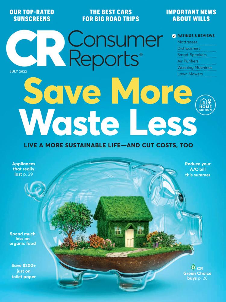 Consumer-Reports July 01, 2022 Issue Cover