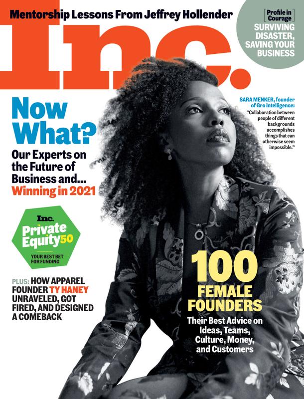 Inc-Magazine November 01, 2020 Issue Cover