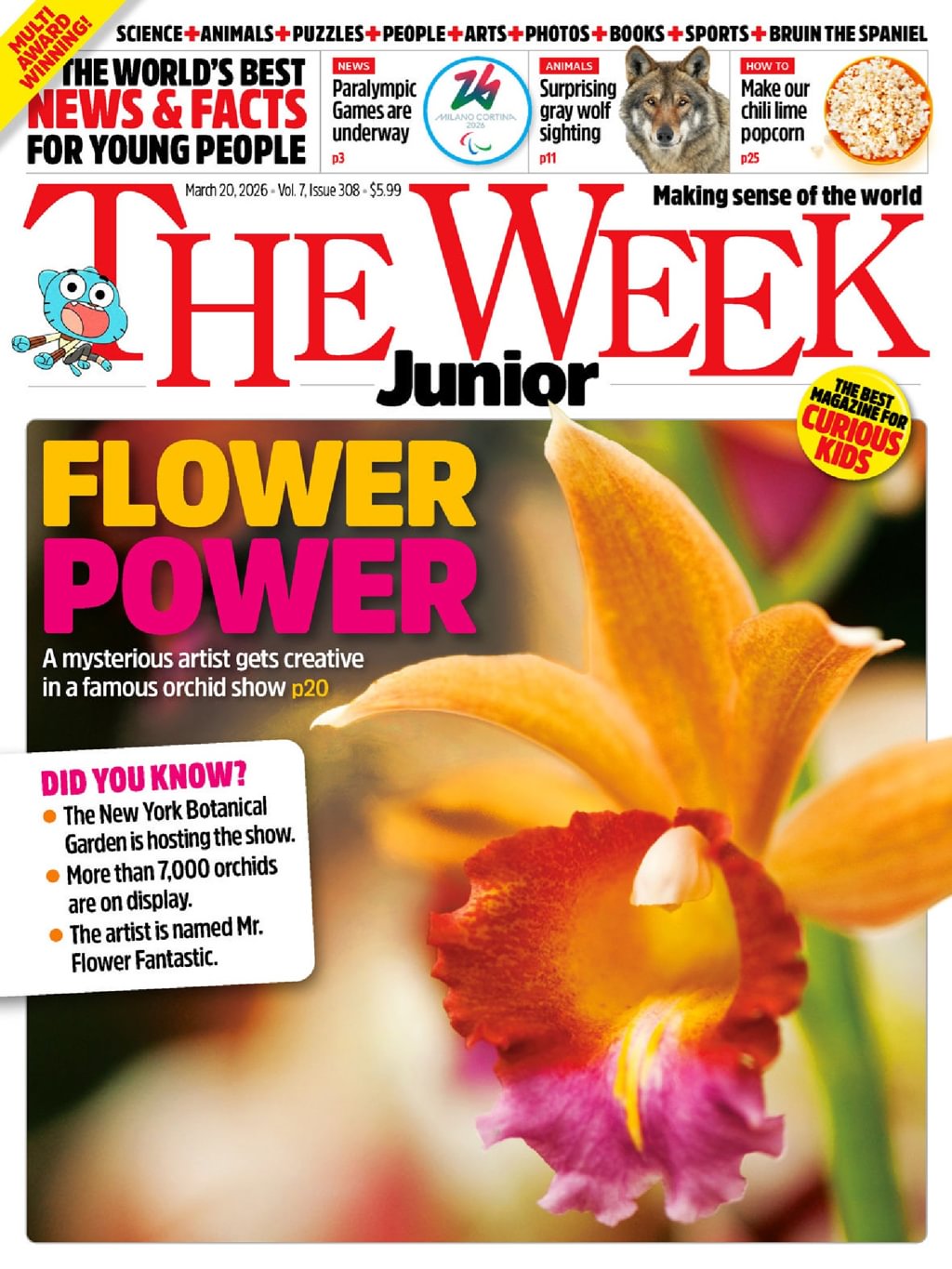 The-Week-Junior March 20, 2026 Issue Cover