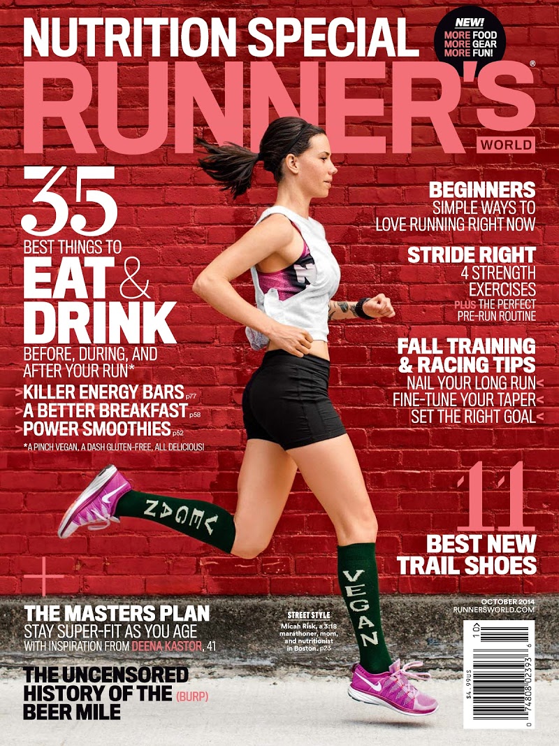 Runners-World October 01, 2014 Issue Cover