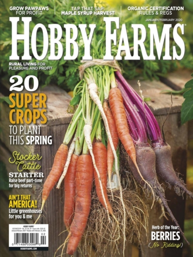 Hobby Farms January 01, 2020 Issue Cover