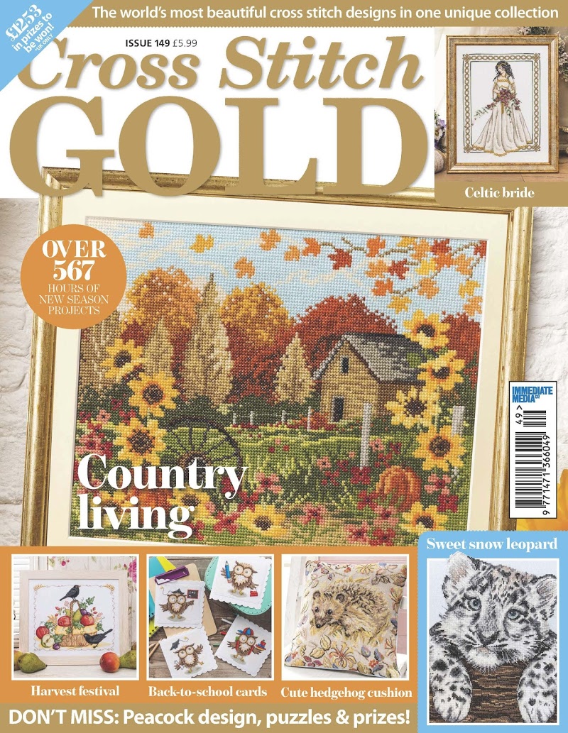 Cross-Stitch-Gold August 01, 2018 Issue Cover