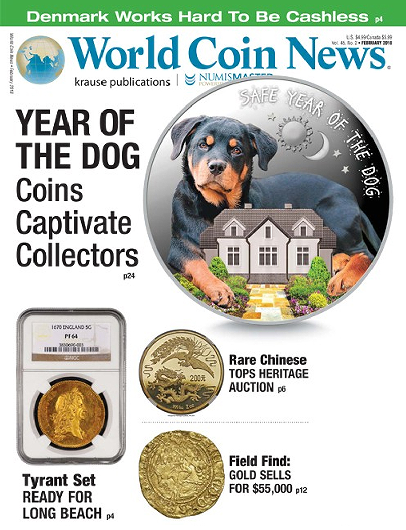 World-Coin-News February 01, 2018 Issue Cover