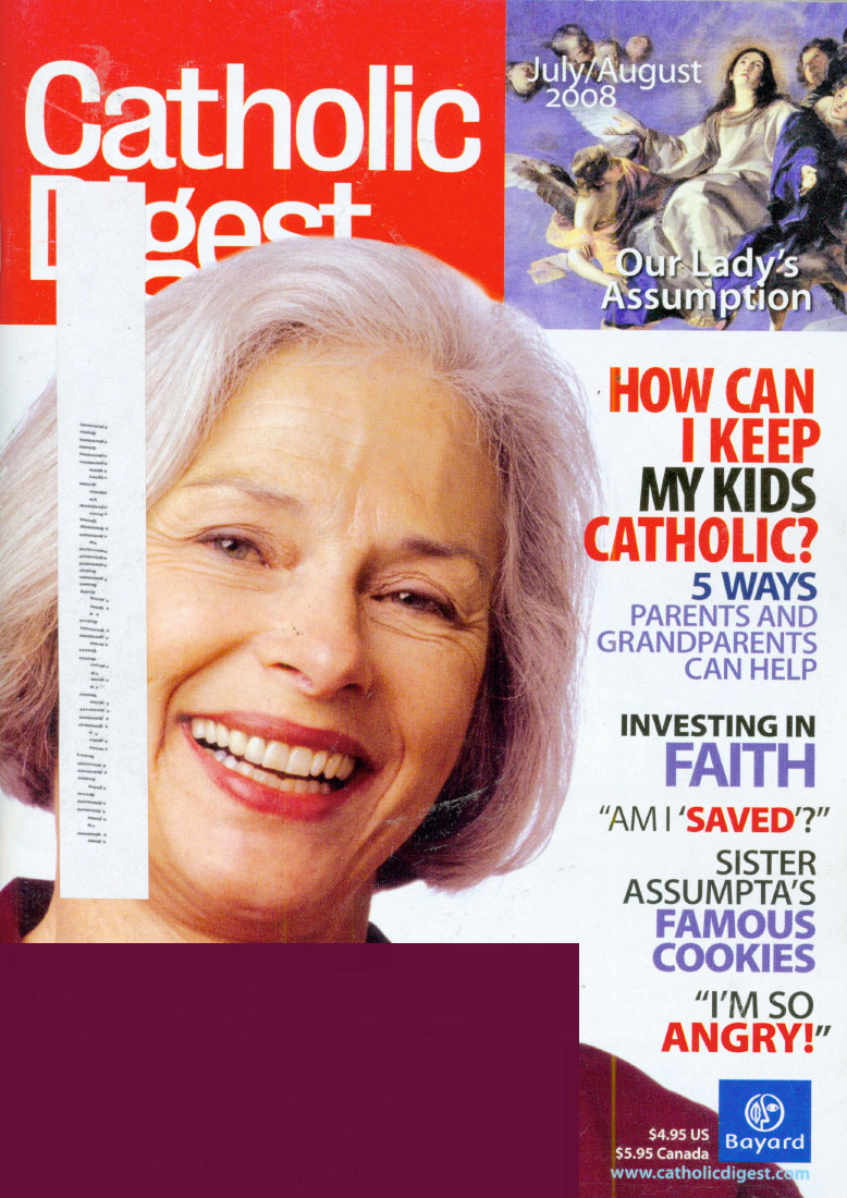 Catholic-Digest July 01, 2008 Issue Cover