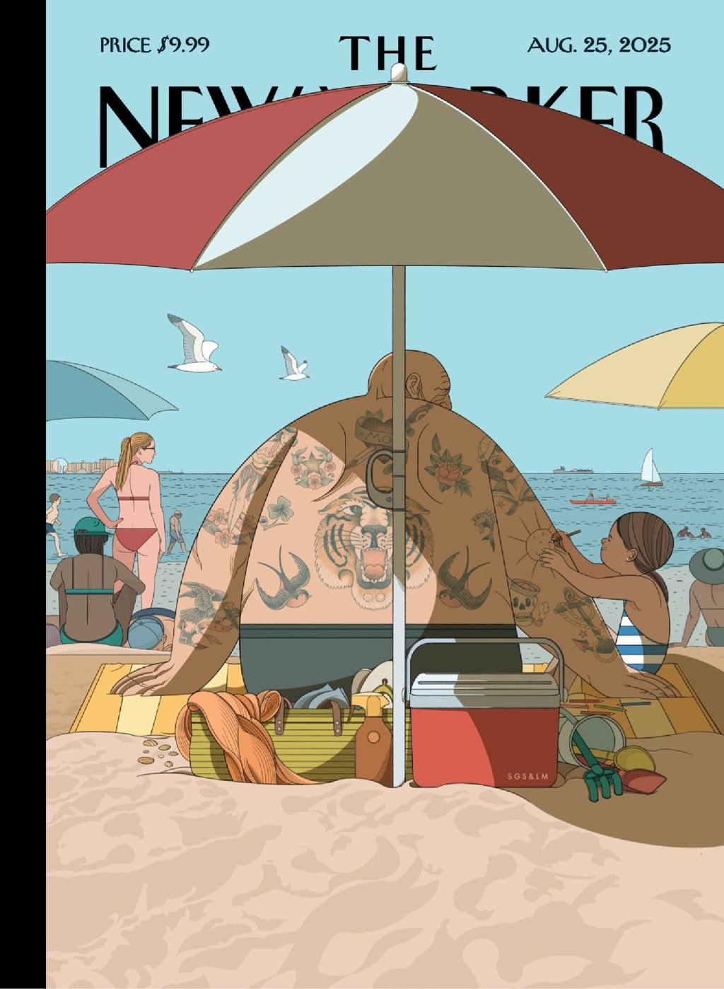 the-new-yorker August 25, 2025 Issue Cover